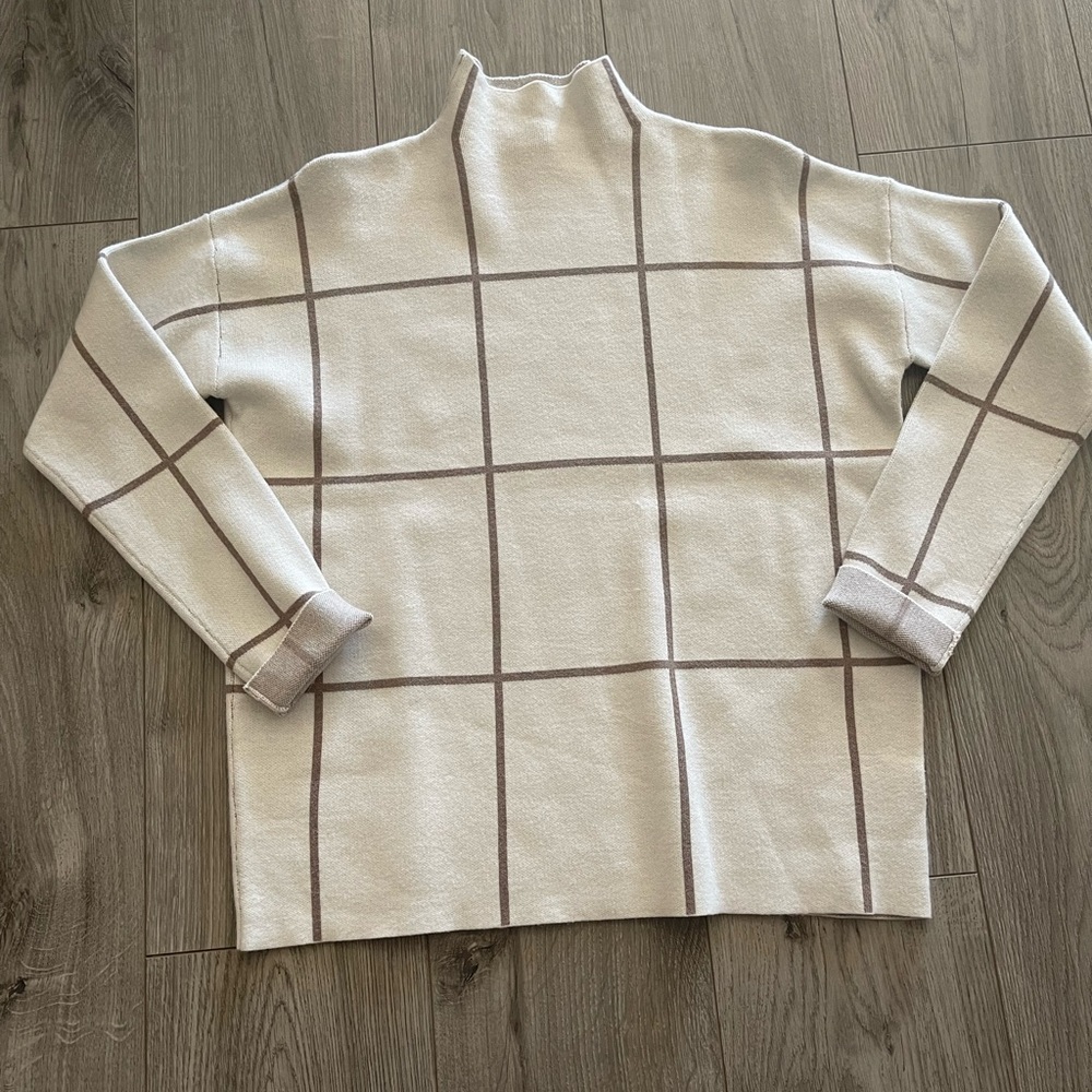 Cynthia Rowley mockneck sweater